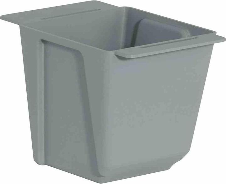 Actual product image Geli Easy planter, 10x10x10 cm, plastic in concrete (14.50 x 9.50 x 10 cm)