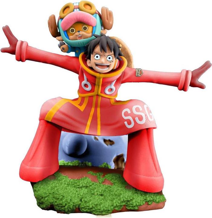 Produktbild Megahouse One Piece Petitrama PVC Mini-Statue Logbox Re Birth Egghead Set 9 cm