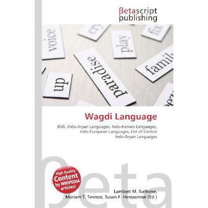 Thumbnail - Wagdi Language, Fachbücher von Lambert M. Surhone, Miriam T. Timpledon, Susan F. Marseken