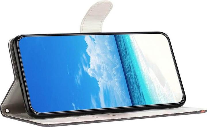 Produktbild Cover-Discount Galaxy A55 - Etui Glitzer Effekt Blüten (Samsung Galaxy A55)