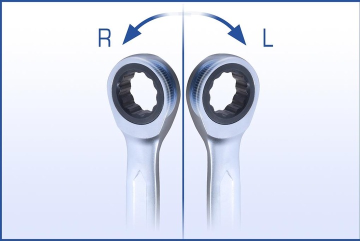 Actual product image KS Tools Ratchet ring spanner set (32 mm, 18 mm, 11 mm, 12 mm, 20 mm, 19 mm, 27 mm, 15 mm, 13 mm, 25 mm, 6 mm, 21 mm, 7 mm, 14 mm, 29 mm, 8 mm, 10 mm, 30 mm, 23 mm, 26 mm, 22 mm, 17 mm, 28 mm, 9 mm, 16 mm, 24 mm, 31 mm)