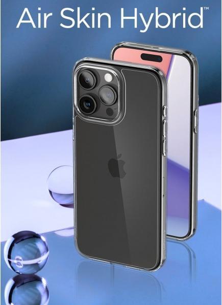 Produktbild Spigen Air Skin Hybrid iPhone 15 Pro Max 6.7" crystal clear ACS06554 (Apple iPhone 15 Pro Max)