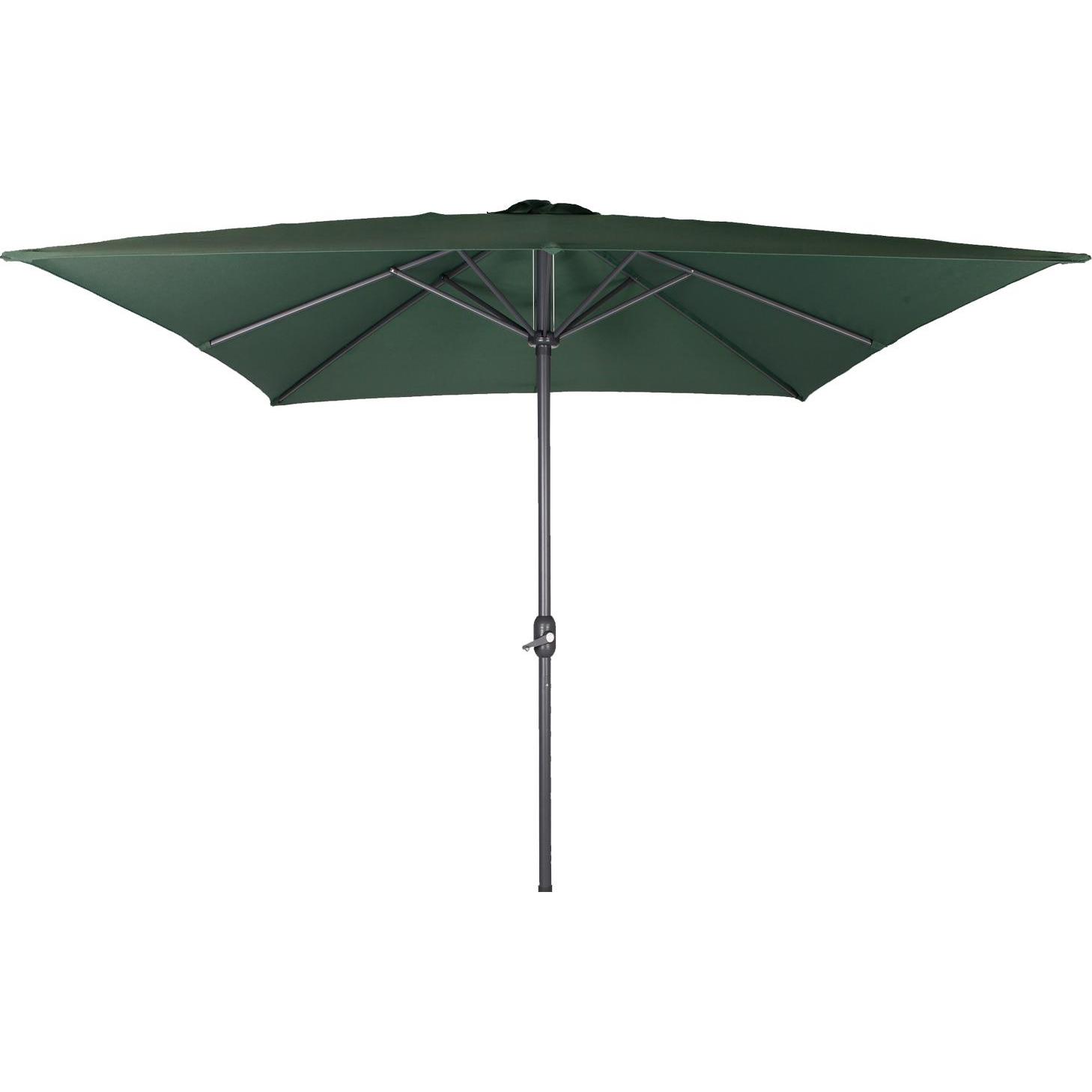 Mojawo, Sonnenschirm, Alu Sonnenschirm Marktschirm 2,5m x 2,5m mit Kurbel (2.50 m)