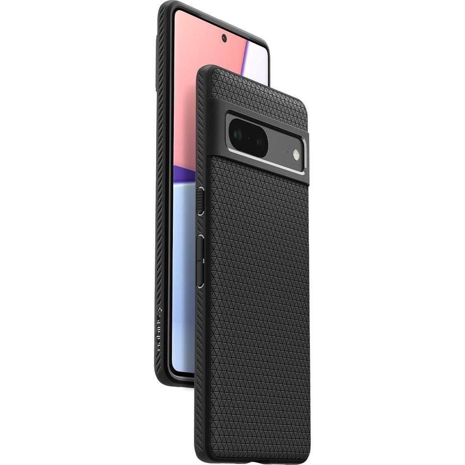 Thumbnail - Spigen Liquid Air Case (Google Pixel 7), Smartphone Hülle, Schwarz