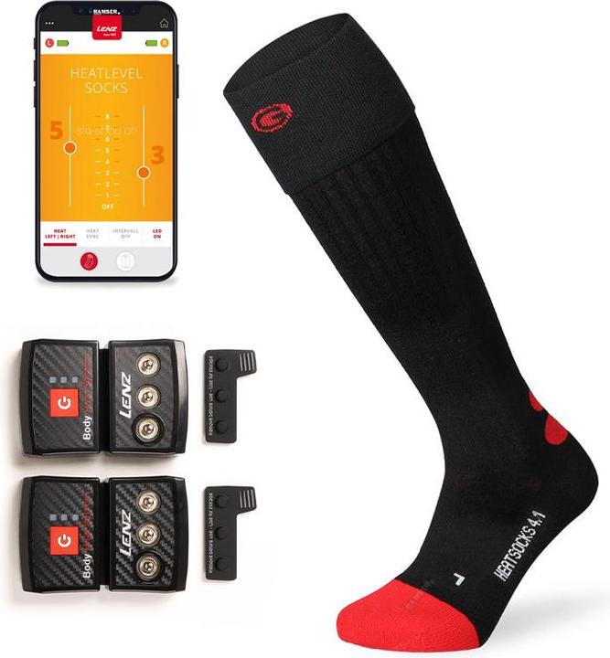 Lenz Heat Sock 4.1 Toe Cap + RCB 2000 Set