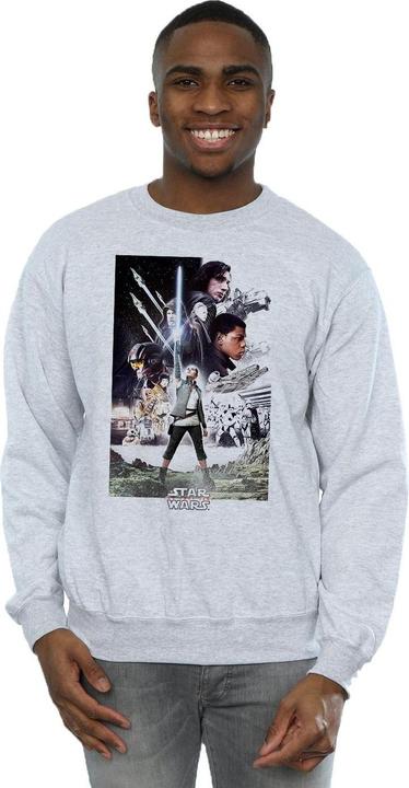 Image du produit Star Wars - Sweat THE LAST JEDI CHARACTER POSTER - Homme (3XL)