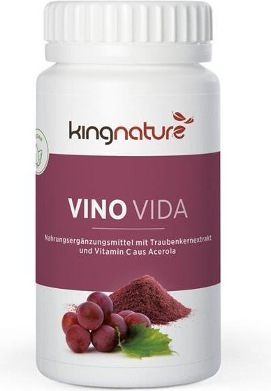 Kingnature Vino Vida Caps (90 Piece, Capsules, 83 g)