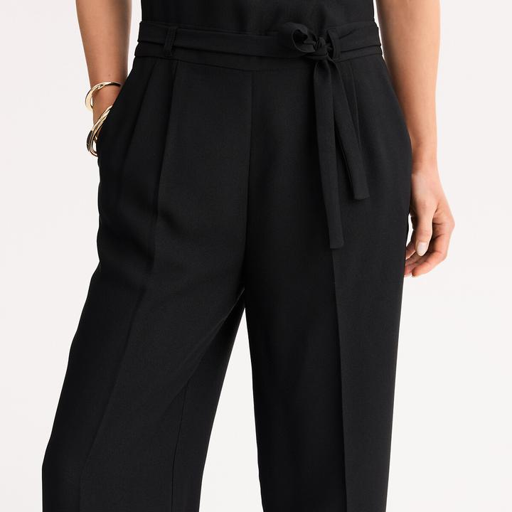 Actual product image Anne Weyburn Jumpsuit in soft flowing crêpe (46)