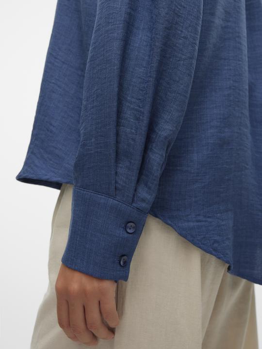 Actual product image Vero Moda Vmmelaney Queeny Ls Shirt Wvn Noos (XL)