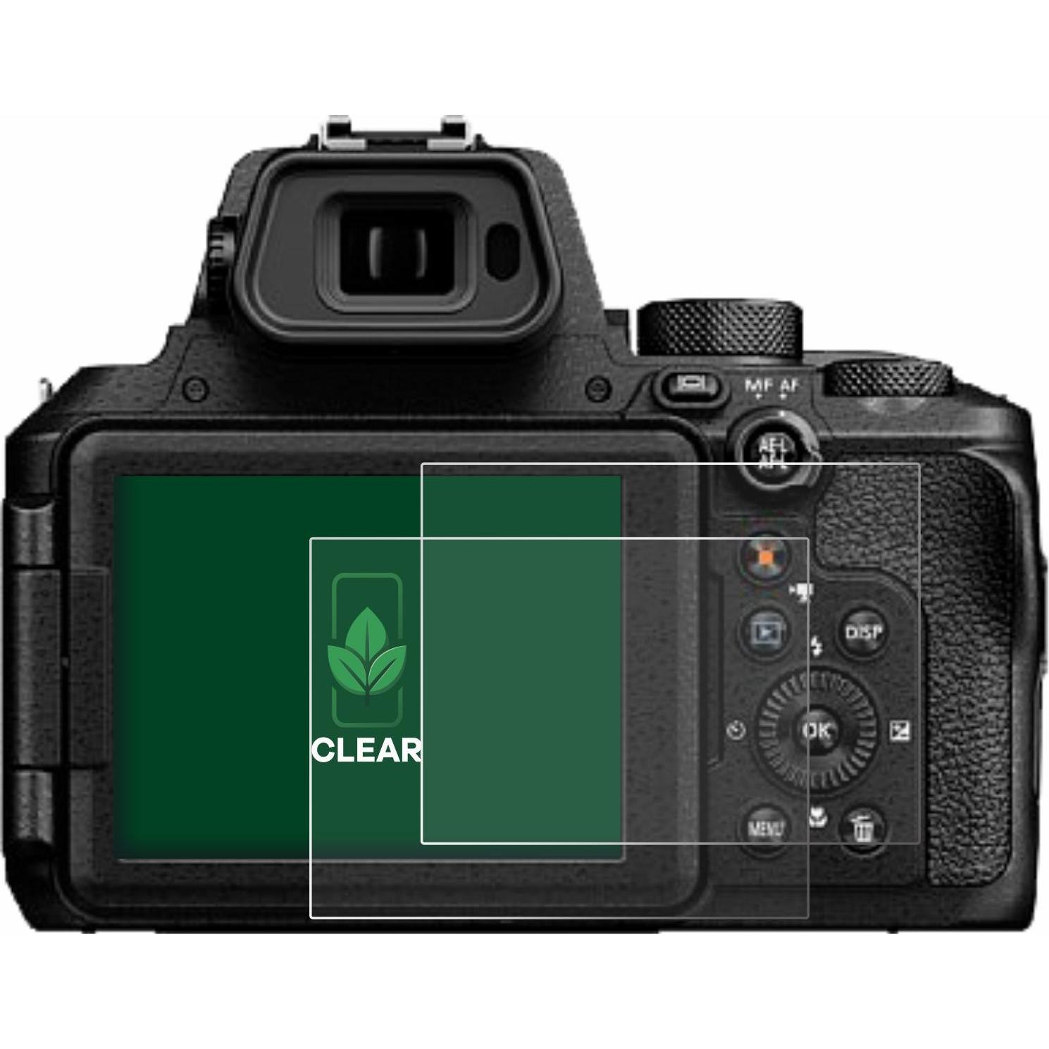 Thumbnail - ScreenLeaf Schutzfolie nachhaltiger Displayschutz Displayschutzfolie Folie Klar Transparent (Displayschutz, Coolpix P950...