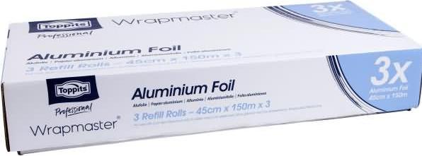 Produktbild Toppits Alufolie Wrapmaster 150 m (3 x)