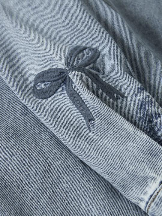 Produktbild Name it Bestickte Jeansjacke (158)