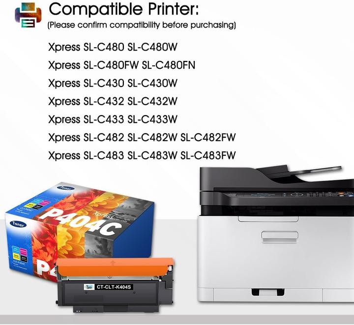 Produktbild Cool Toner 4er-Pack Toner für Samsung C43X und C48X-Serien