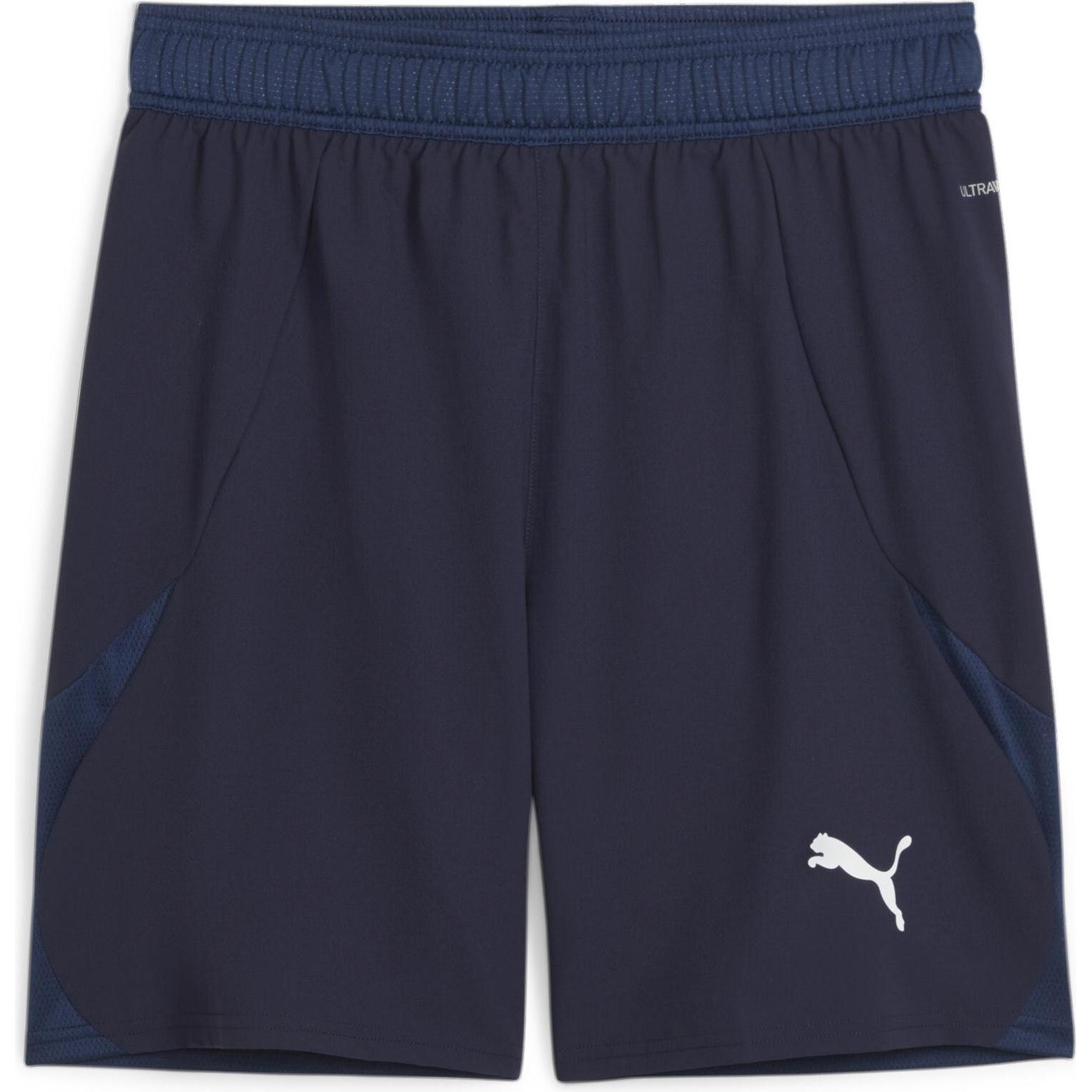 Puma, Herren, Sporthose, teamFINAL Shorts (XXL), Blau, XXL