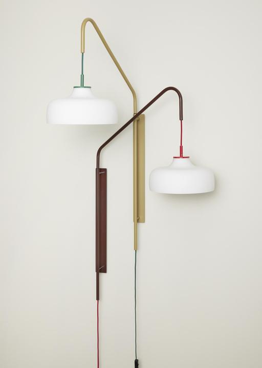 Actual product image Hübsch Current Wall Light Red (E27)
