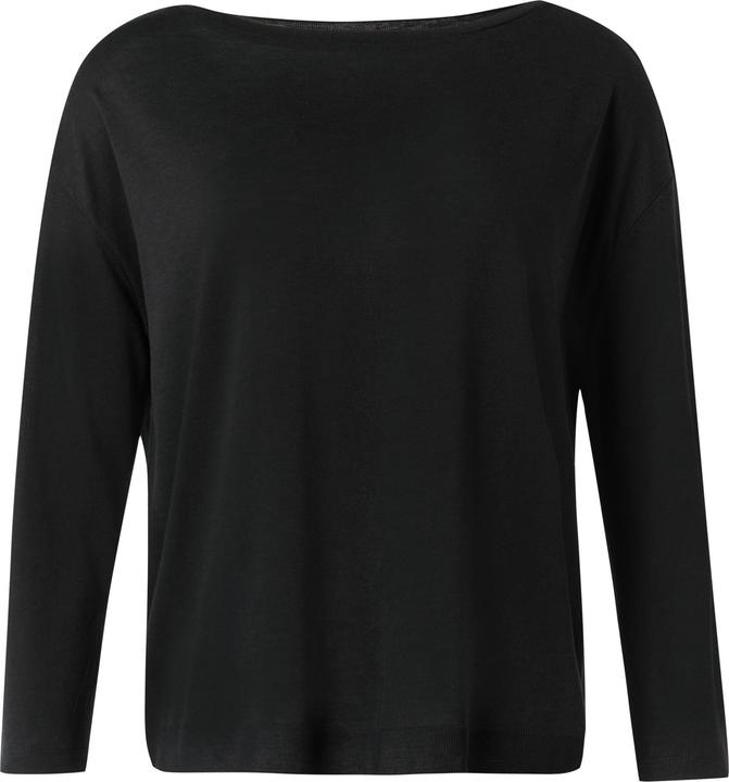 Immagine prodotto Comma T-Shirt Gestrickter Longsleeve aus Lyocellmix mit U-Boot-Ausschnitt (36)