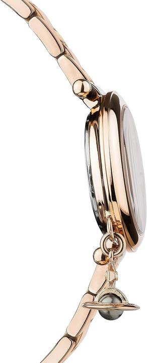 Actual product image Vivienne Westwood Mother Orb Quartz Watch with Brown MOP Dial (32 mm)