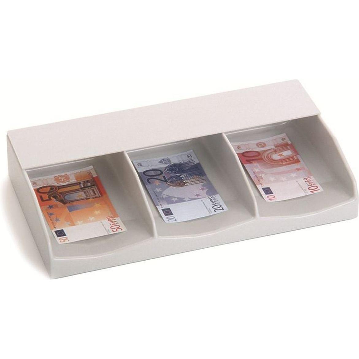 Inkiess, Geldkassette, Banknotenfach B 3 A lichtgrau
