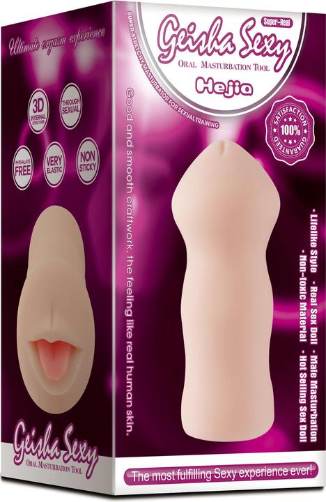 Actual product image Wicked HejiaZ Mouth Shape Bag Pussy