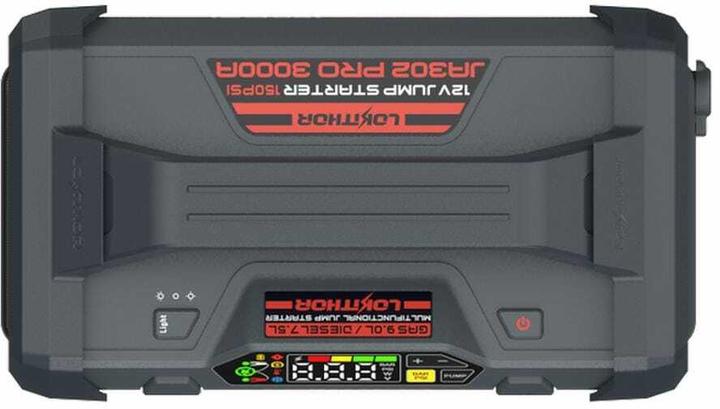 Immagine prodotto Lokithor JA302 PRO Starthilfegerät 3000A mit Kompressor LED & Powerbank (3000 A, 6382 mAh)