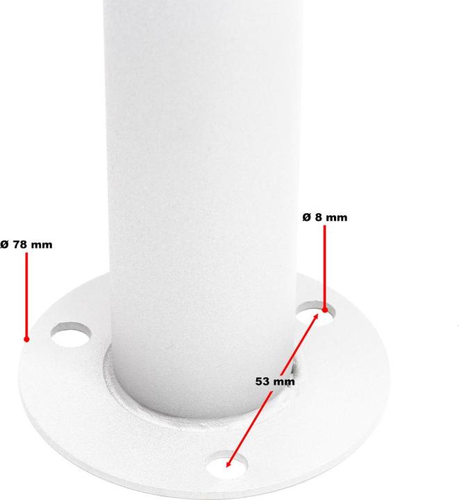 Actual product image Wiltec 12 letterbox system white 2x6 compartments letterbox Post