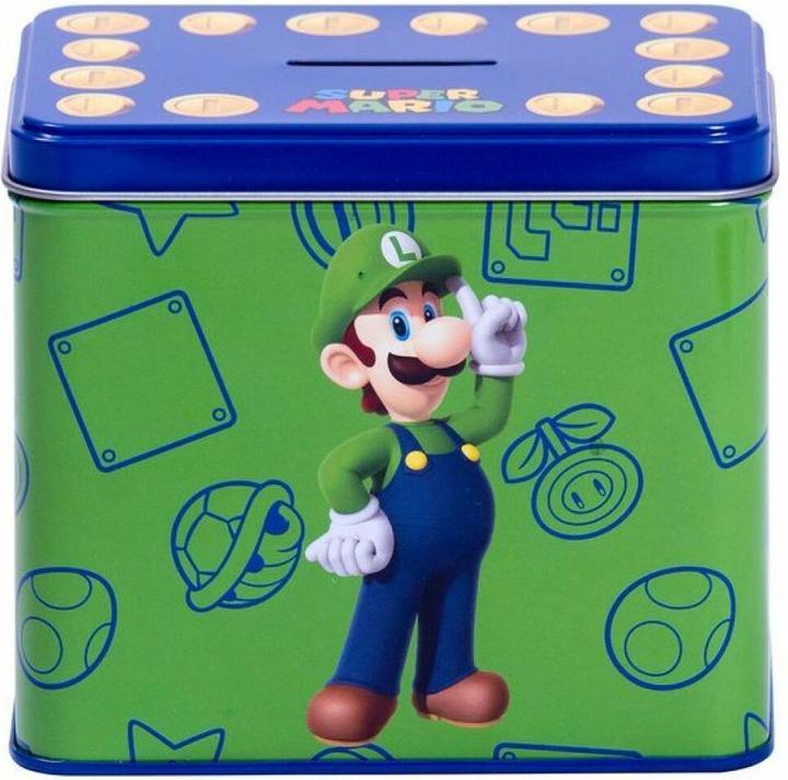 Produktbild Nintendo Luigi Von Super Mario Tasse Cup Becher mit Spardose Münzbox 9 x 13 x 11cm (1x)