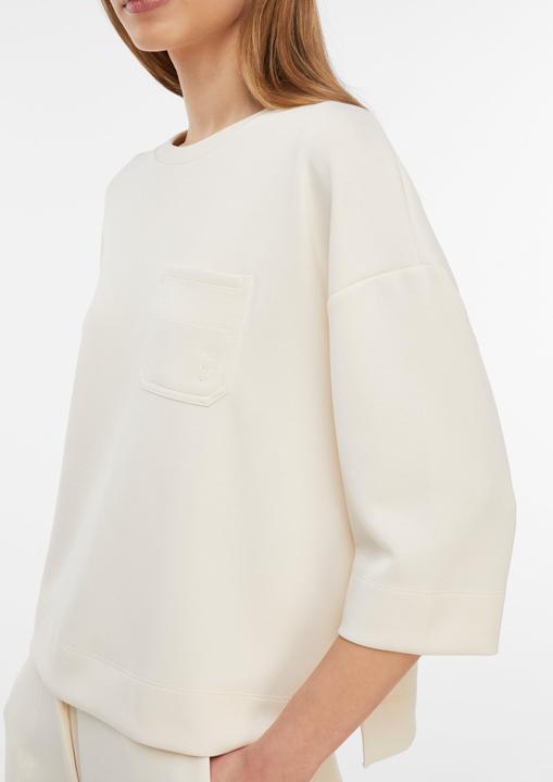 Produktbild Comma Sweatshirt Weiches Sweatshirt mit aufgesetzter Tasche (48)