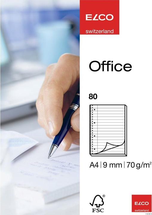 Actual product image Elco college office (A4, Lined, Soft cover)
