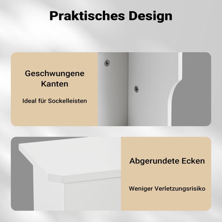Produktbild Wiltec Toboli Heizkörperverkleidung weiss 152x19x82cm Heizkörperabdeckung MDF Heizkörper