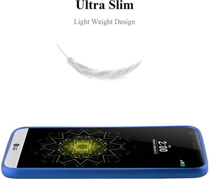 Actual product image Cadorabo TPU Matt Metallic Cover (G5)