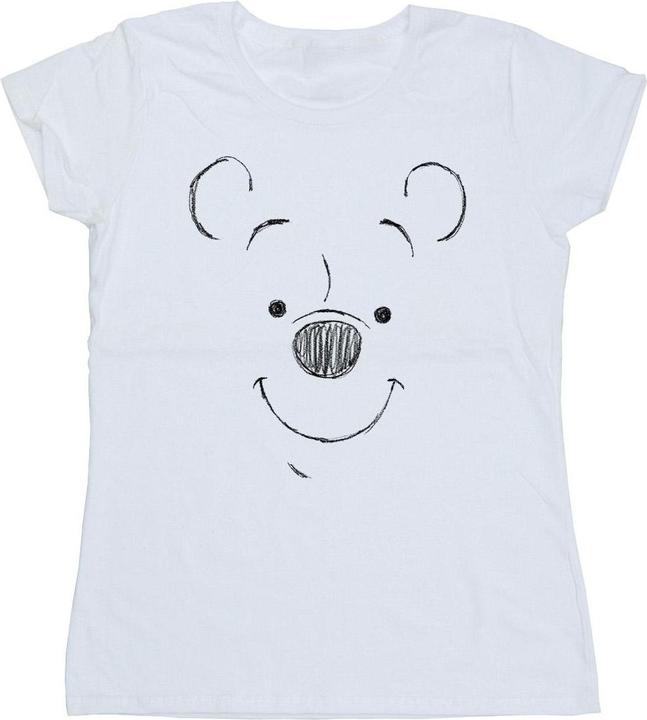 Immagine prodotto Disney Winnie The Pooh Winnie The Pooh Face Maglietta Donna (S)