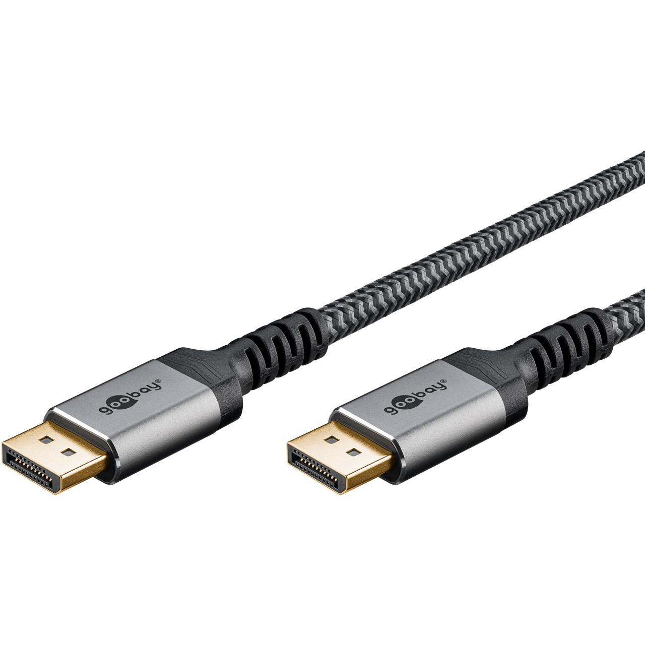 Goobay DisplayPort — HDMI (Typ A) (1 m, DisplayPort), Video Kabel