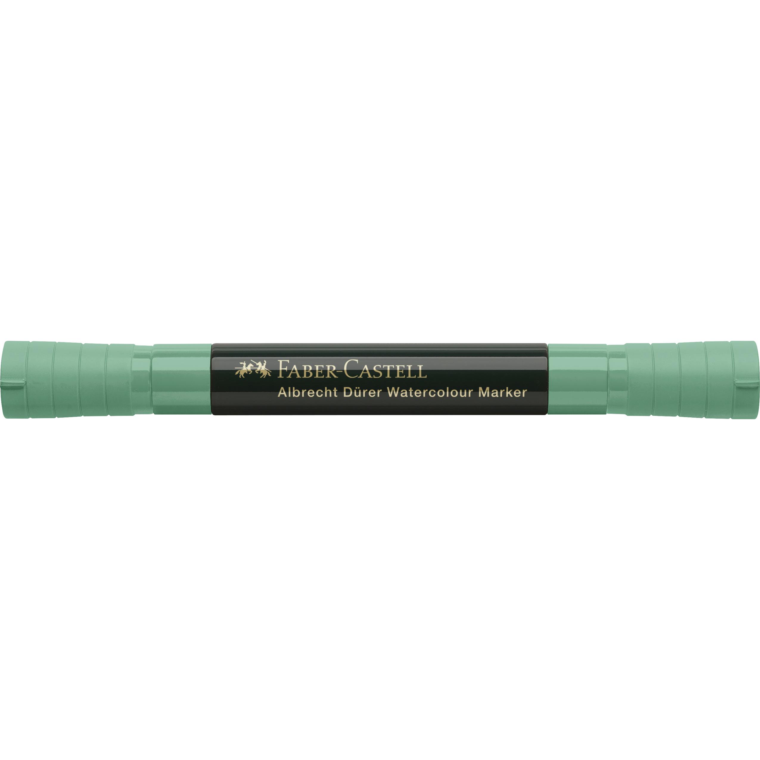 Faber-Castell, Evidenziatori, Penna a punta di feltro Albrecht Dürer verde ftalo scuro 264 (1 x)