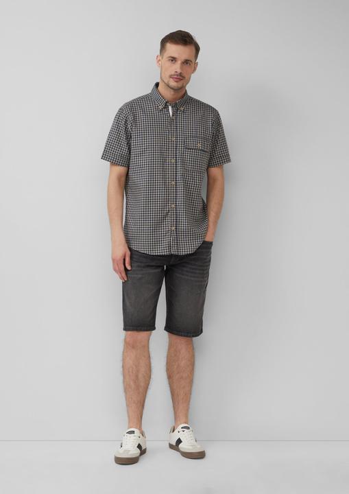 Immagine prodotto s.Oliver Hemd Regular Fit: Kariertes Hemd aus Baumwolle mit Button-Down-Kragen (L, S)
