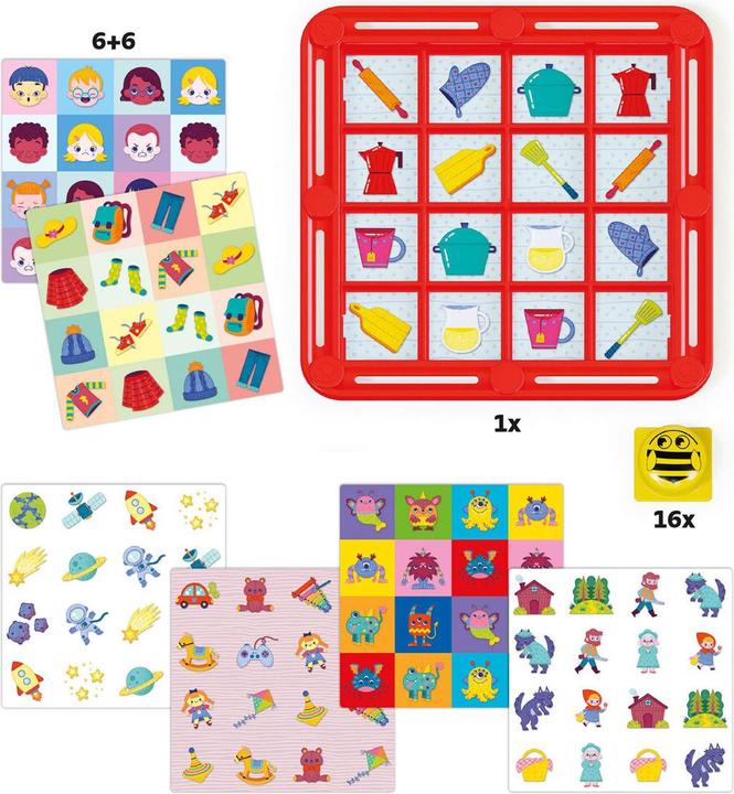 Produktbild Quercetti Fantamemo Spiel bei