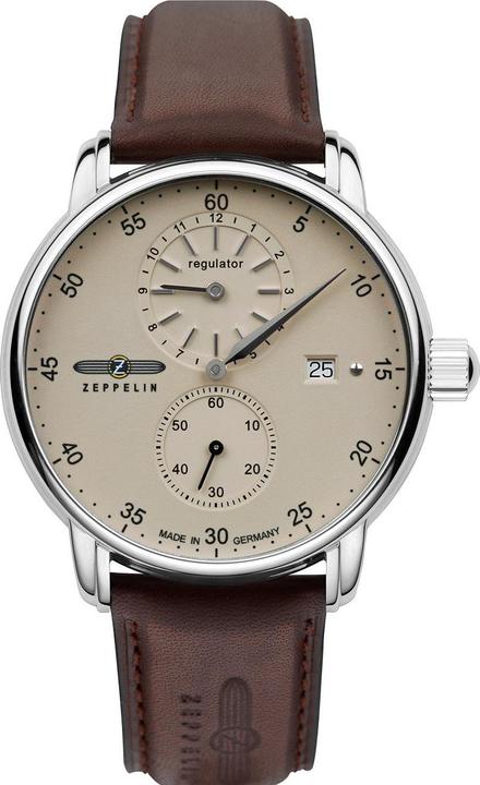 Zeppelin 8622-5 New Captains Line Automatik 43mm 5ATM (Digitaluhr, 43 mm)