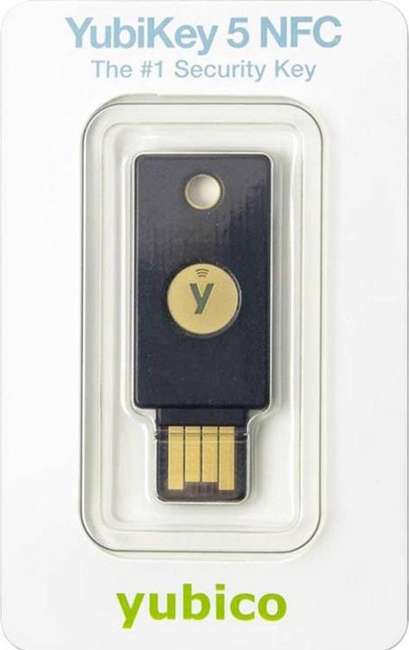 Actual product image Yubico YubiKey 5 NFC