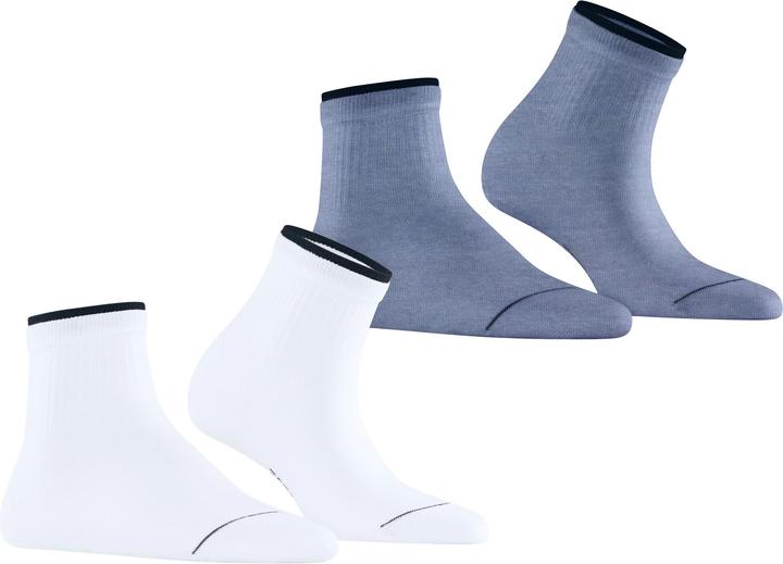 Produktbild Esprit Double High Cuff 2-Pack Baumwollsneakersocken (2er Pack, 39 - 42)
