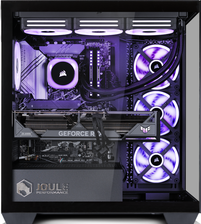 Produktbild Joule Performance High End Gaming PC RTX5080 R7X3D 32GB 3TB L1134540 (AMD Ryzen 7 9800X3D, 32 GB, 1000 GB, GeForce RTX 5080)