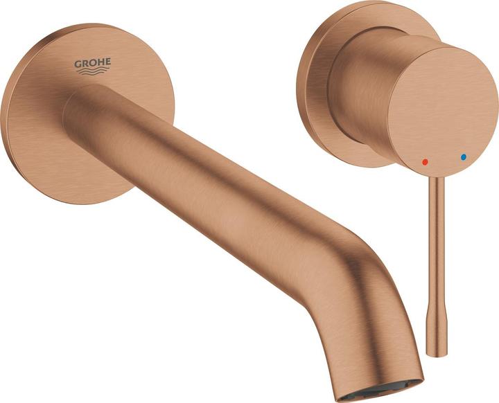 Produktbild Grohe 2-Loch-Waschtischbatterie ESSENCE Ausldg 230mm wa sun gebü