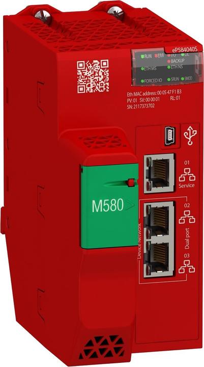 Actual product image Schneider Electric SE BMEP584040S M580S CPU580-40 DIO+ RIO