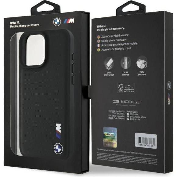 Thumbnail - BMW BMHCP16X23PUSRK iPhone 16 Pro Max 6.9" czarny/black hardcase Smooth Rubber Logo (Apple iPhone 16 Pro Max), Smartphon...