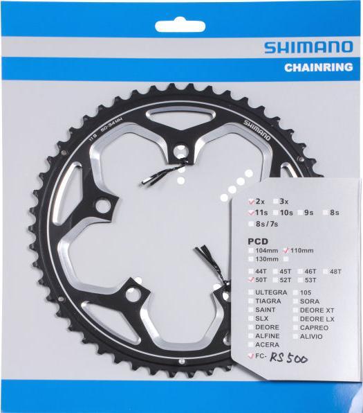 Produktbild Shimano FC-RS500 Kettenblatt 11-fach (50)