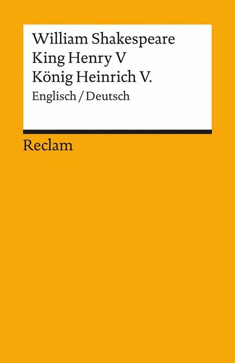 Produktbild König Heinrich V (Deutsch, Berthold Bieker, Dieter Hamblock, Hanno Bolte, Reinhard Rahmlow, Theo Klamt, William Shakespeare, 2003)