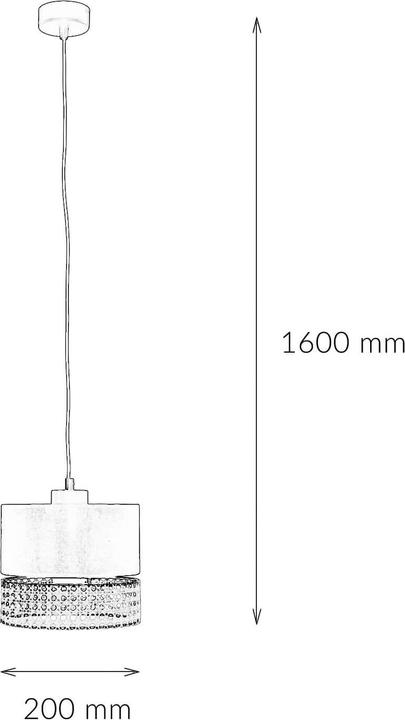 Image du produit Licht-Erlebnisse Suspension Banrey (E27)