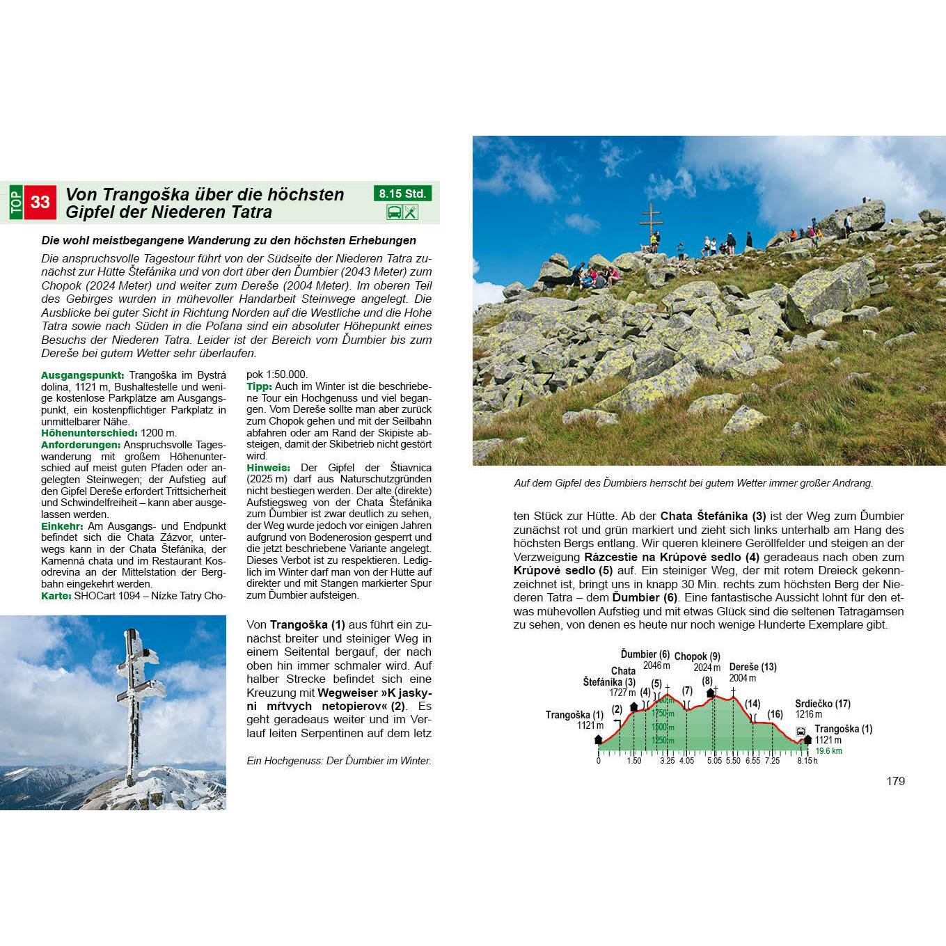 Thumbnail - Niedere Tatra und Slowakisches Paradies, Ratgeber von Martin Moder