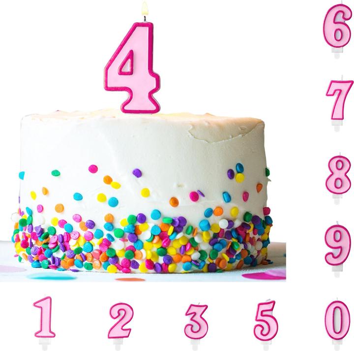 Produktbild Partydeco Zahlenkerze Nr 1 (1 x)