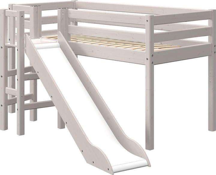 Immagine prodotto Flexa Letto classico a mezza altezza con scivolo e piattaforma (90 x 200 cm)