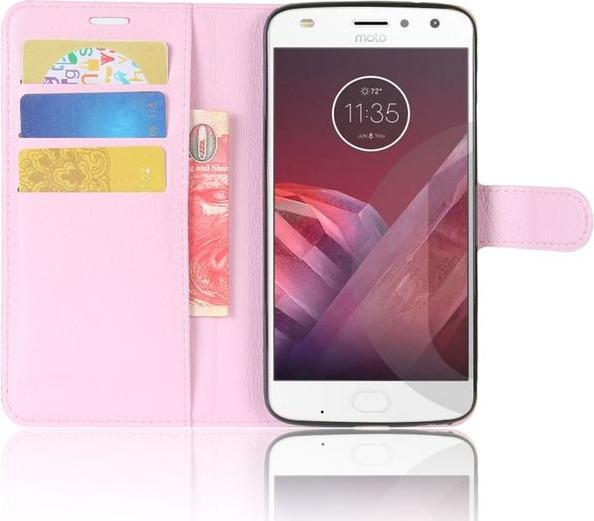 Image du produit MU Classic Housse en cuir avec texture litchi (Motorola Moto Z2 Play)