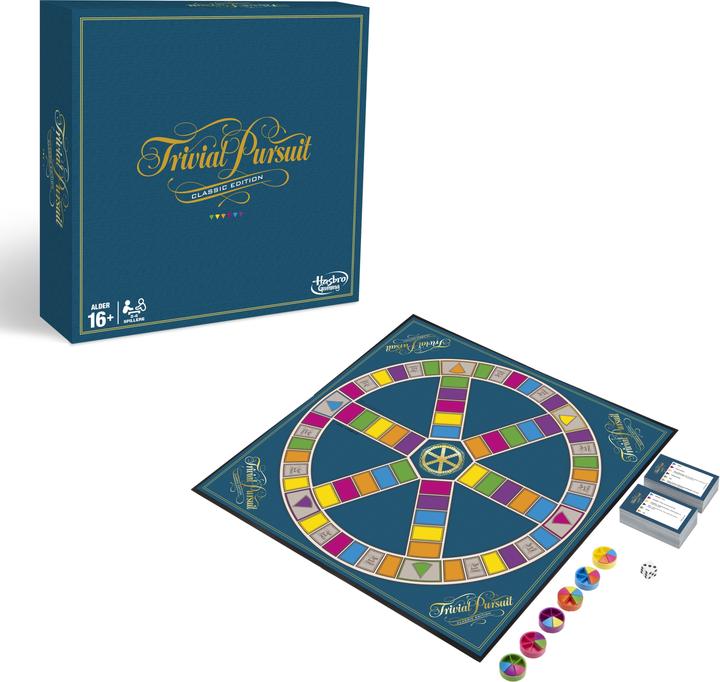 Produktbild Hasbro Gaming Trivial Pursuit Game: Classic Edition Board game Educational (Finnisch)